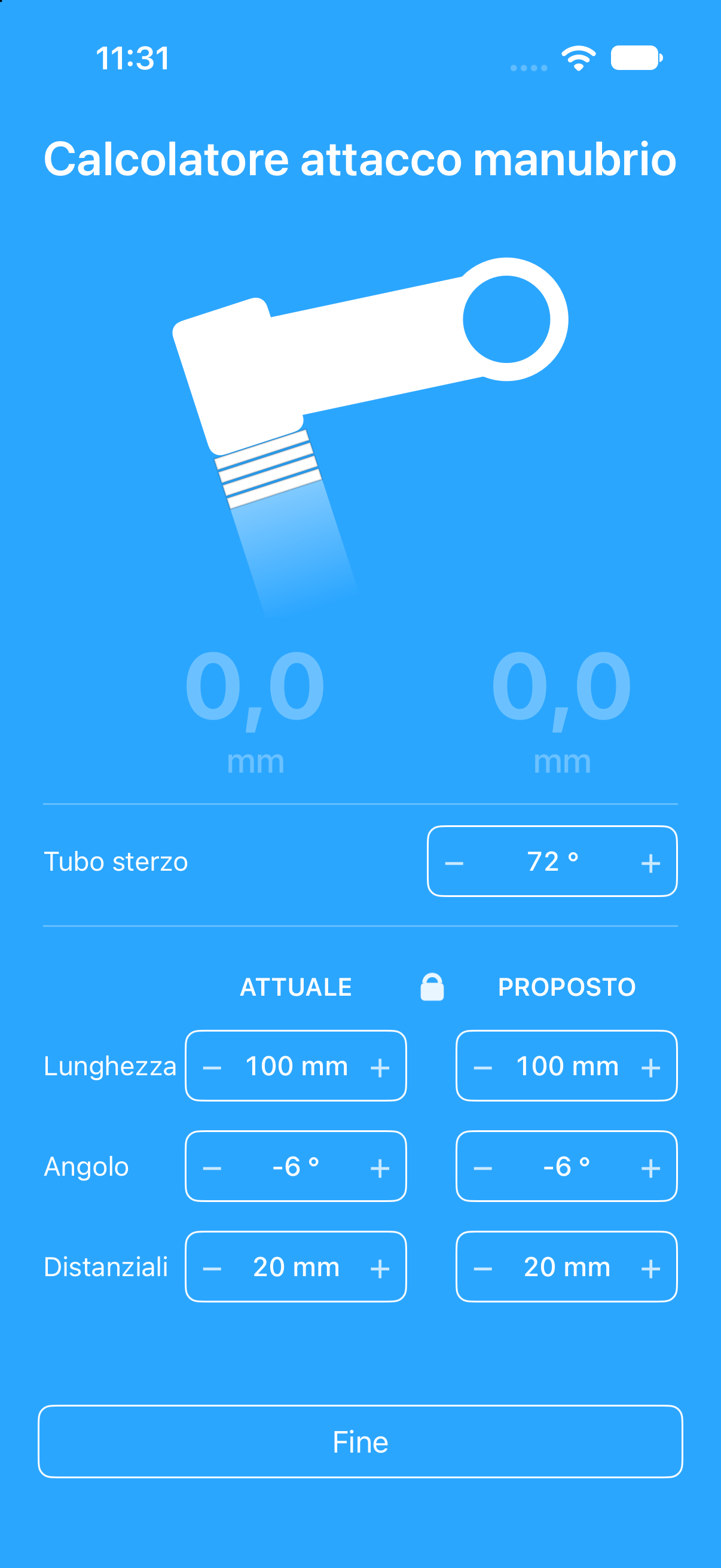 Il Calcolatore attacco manubrio.