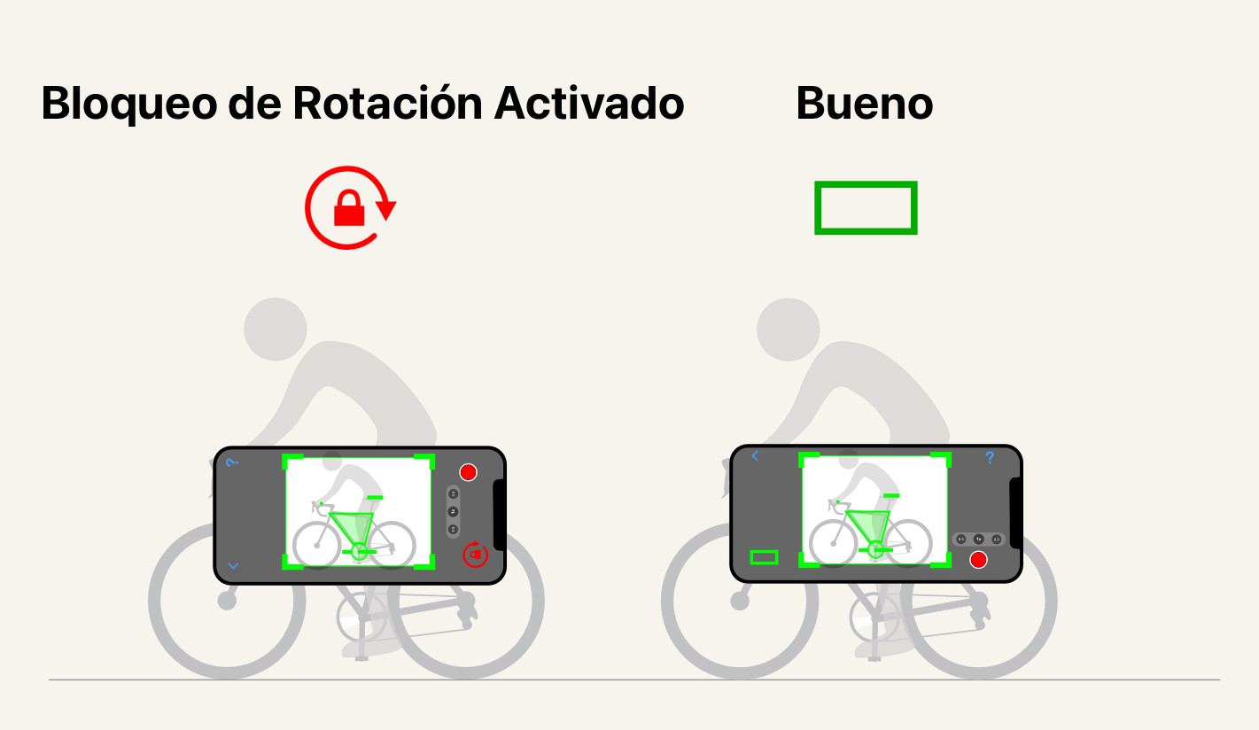 Desactiva el bloqueo de rotación. Si el bloqueo de rotación del teléfono está activado, la app no puede orientarse. Desactívalo para que la pantalla de la cámara quede del derecho.